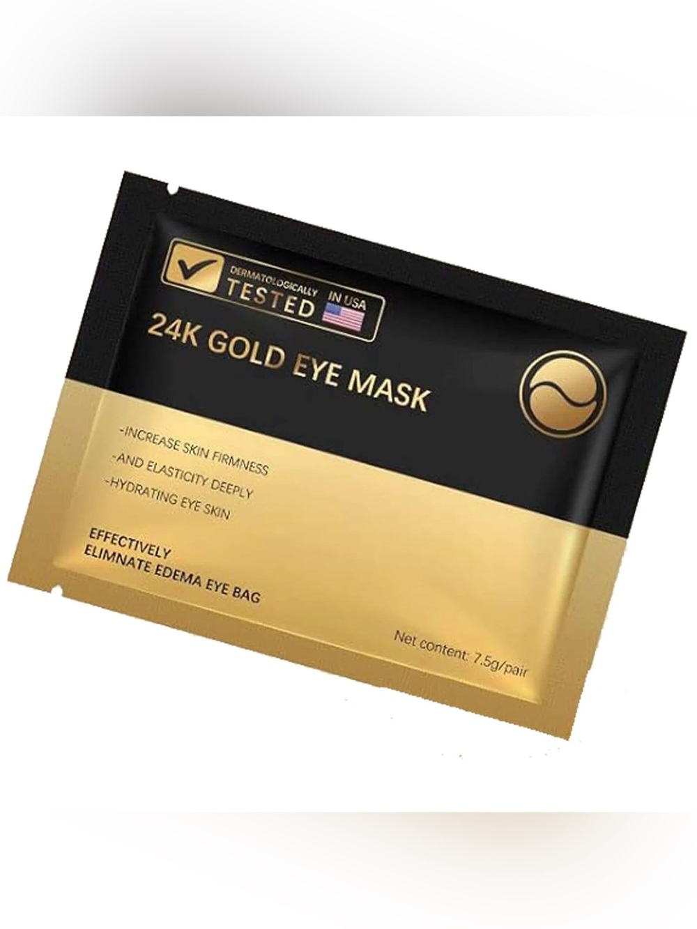 24K Gold Eye Mask - Dermatology Tested